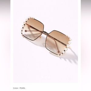 Anthropologie Pearl Embellished women’s Sunglasses